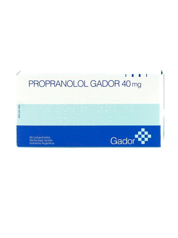 PROPRANOLOL 40mg