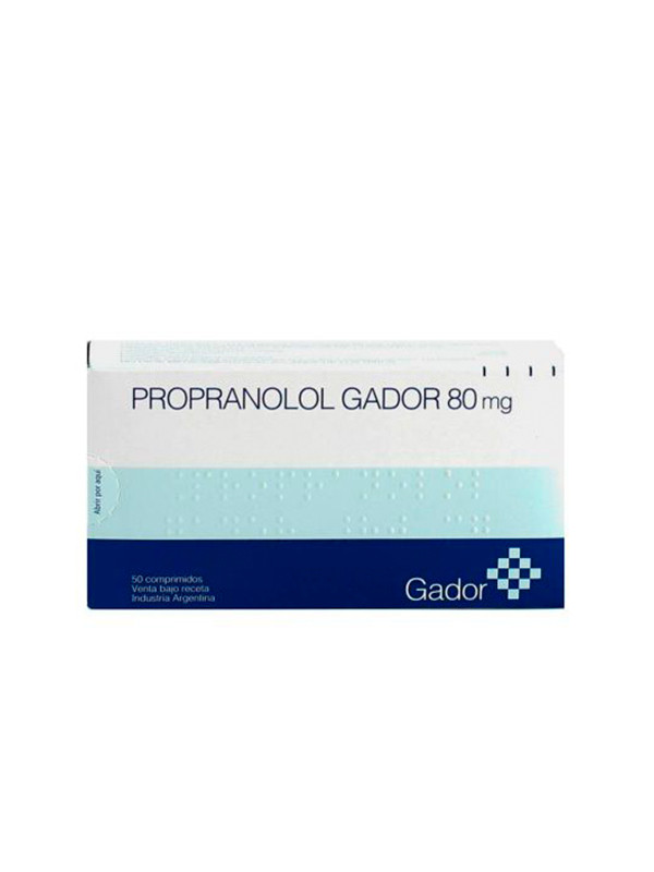 PROPRANOLOL 80mg